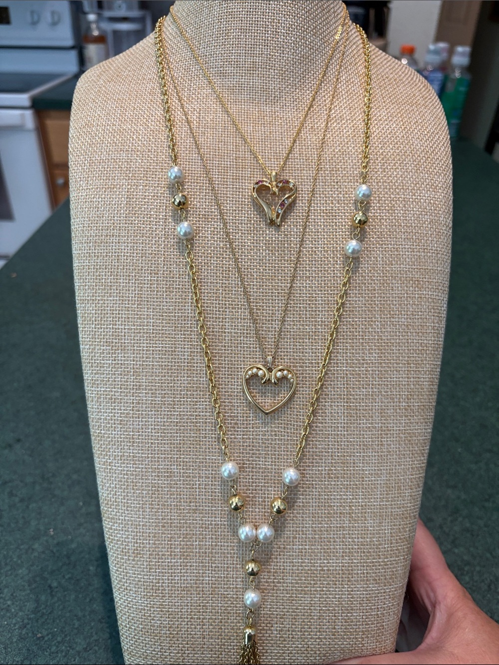 Necklace lot (1 Trifari)
